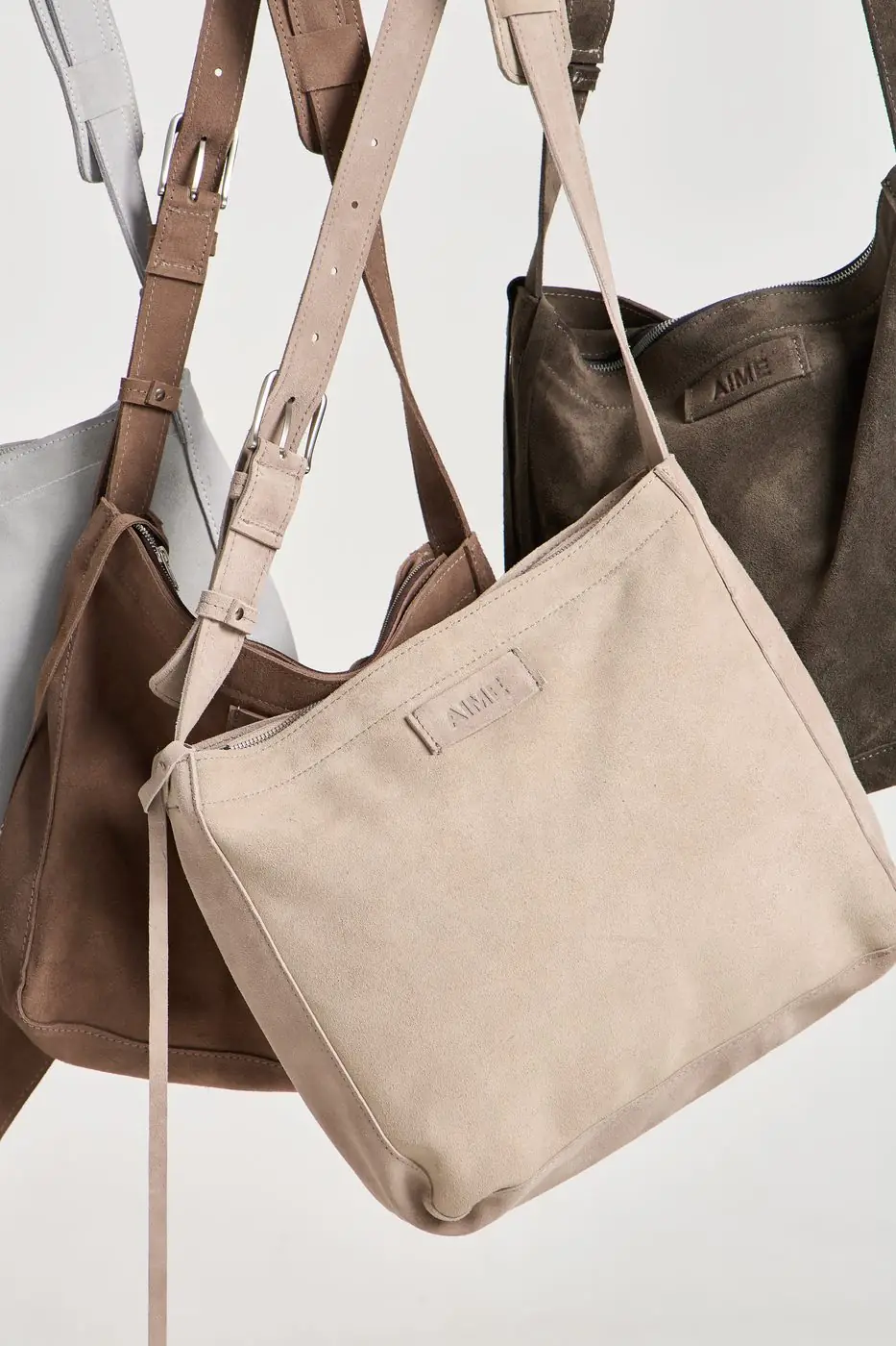 AIME Daily Bag in suede, four colours