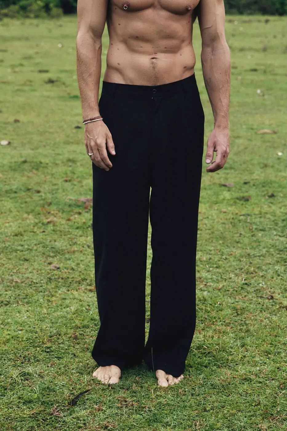 Daily Black Pant, worn in the field