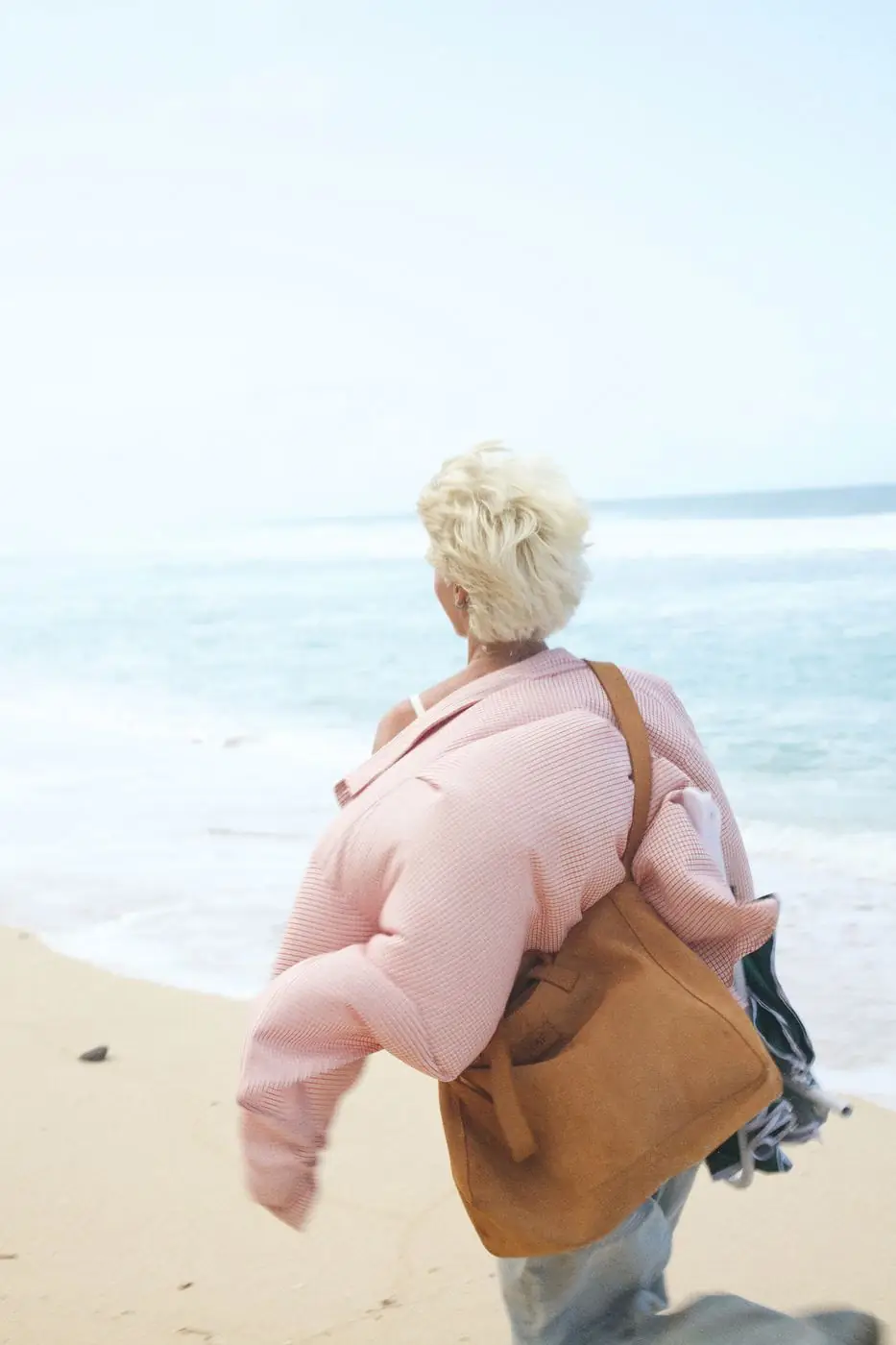 The Everything Tote Bag by the water