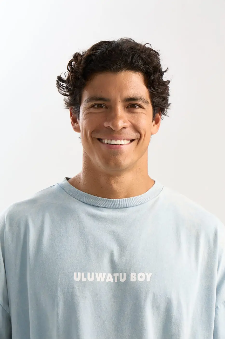 AIME Uluwatu Boy Longsleeve in blue stonewash